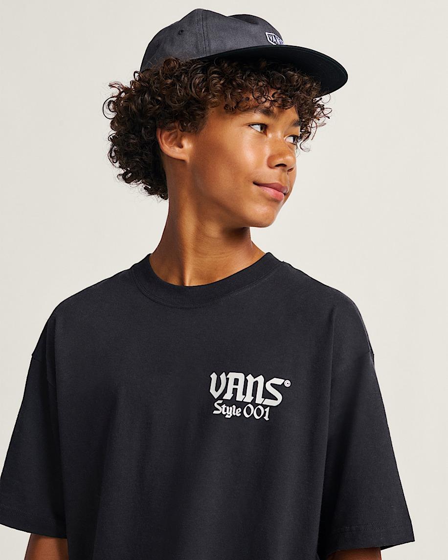 Style 001 T-Shirt in Black| Vans US Product Image