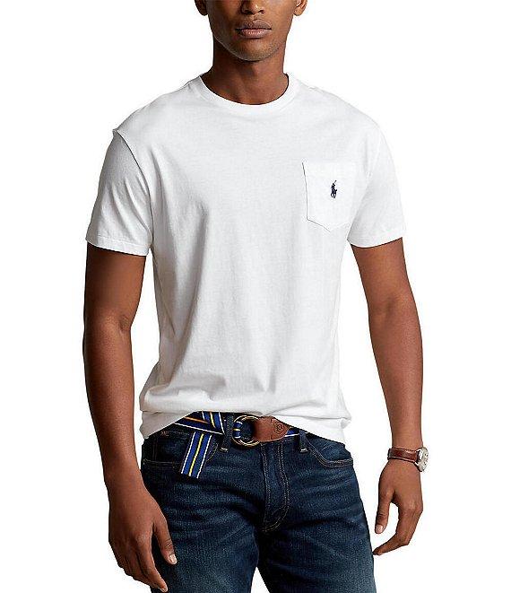 Polo Ralph Lauren Classic Fit Jersey Short Sleeve Pocket T-Shirt Product Image