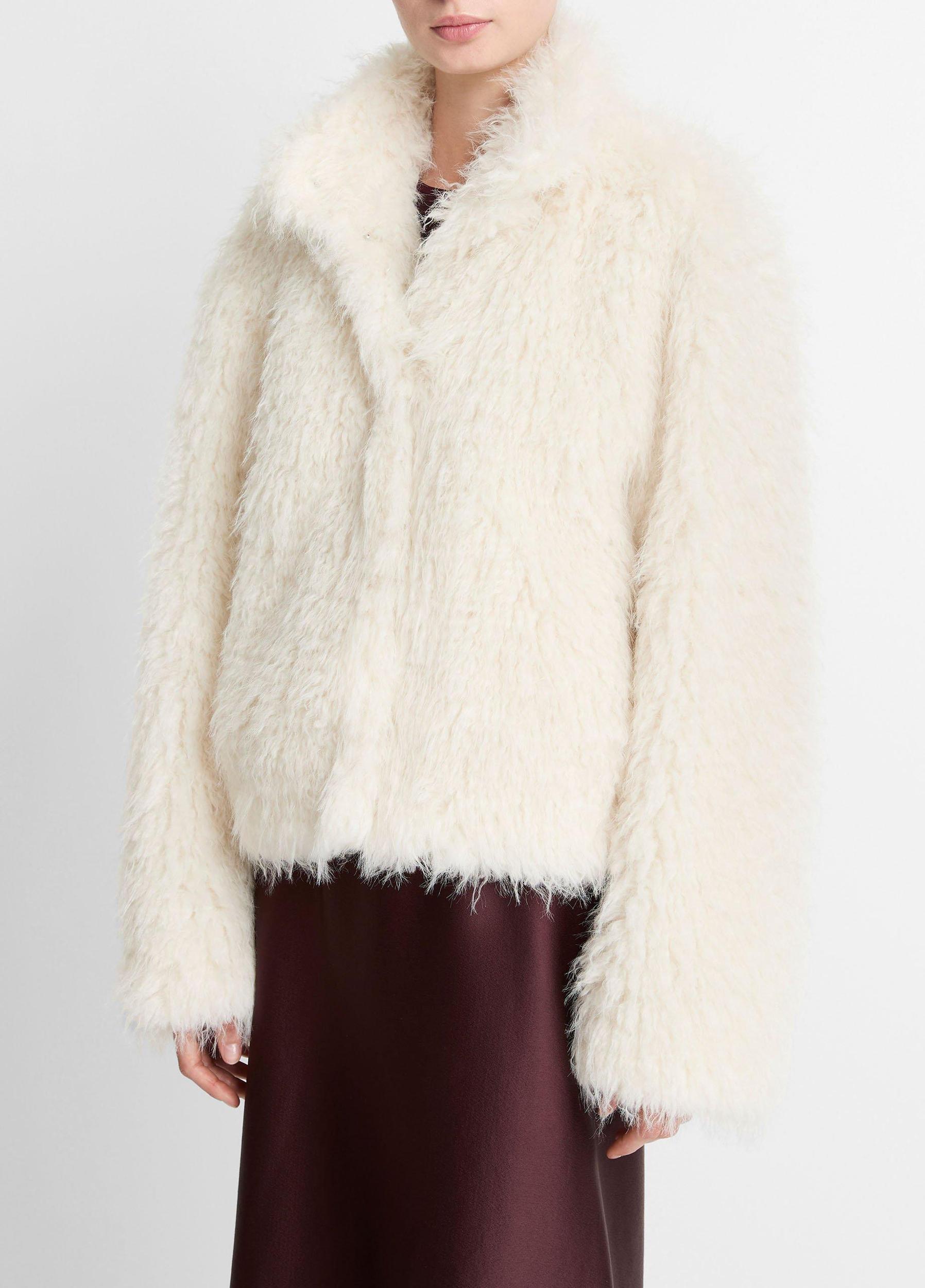 Shaggy Faux-Fur Jacket Product Image