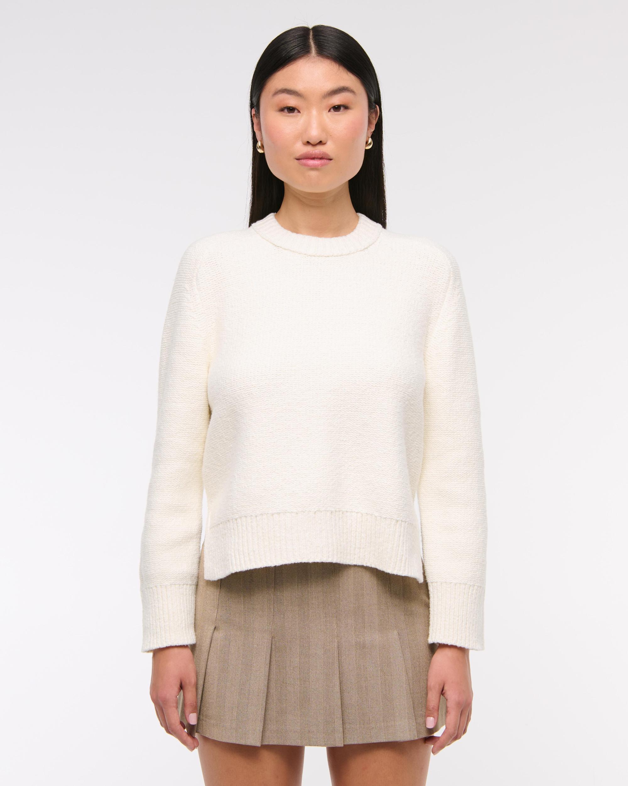 The A&F Madeline Crew Sweater Product Image