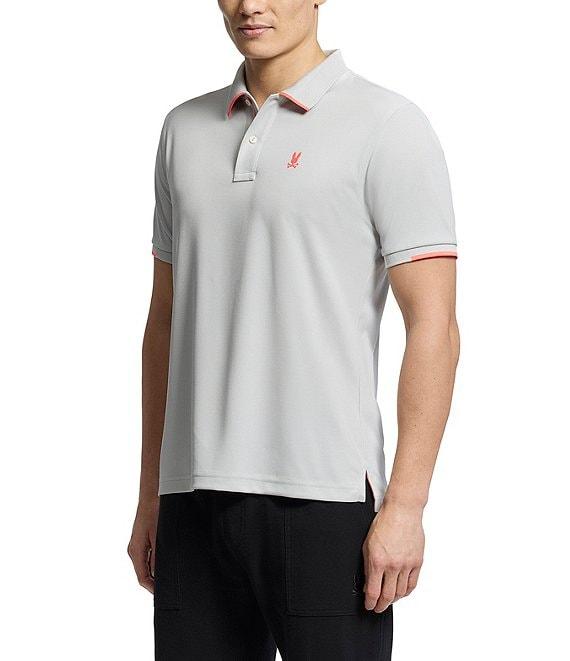 Psycho Bunny Elliston Sport Pique Short Sleeve Polo Shirt Product Image