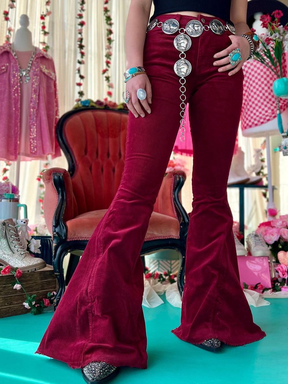 Heart Of Corduroy Flares* Product Image