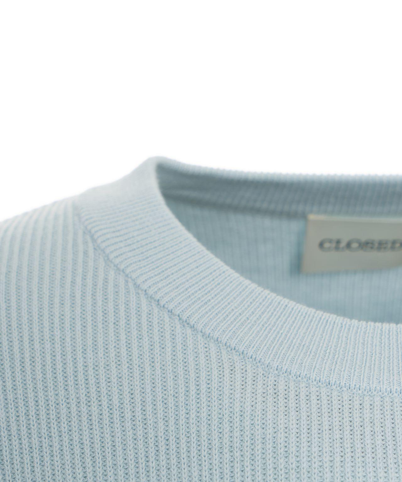 Cotton knit sweater Product Image