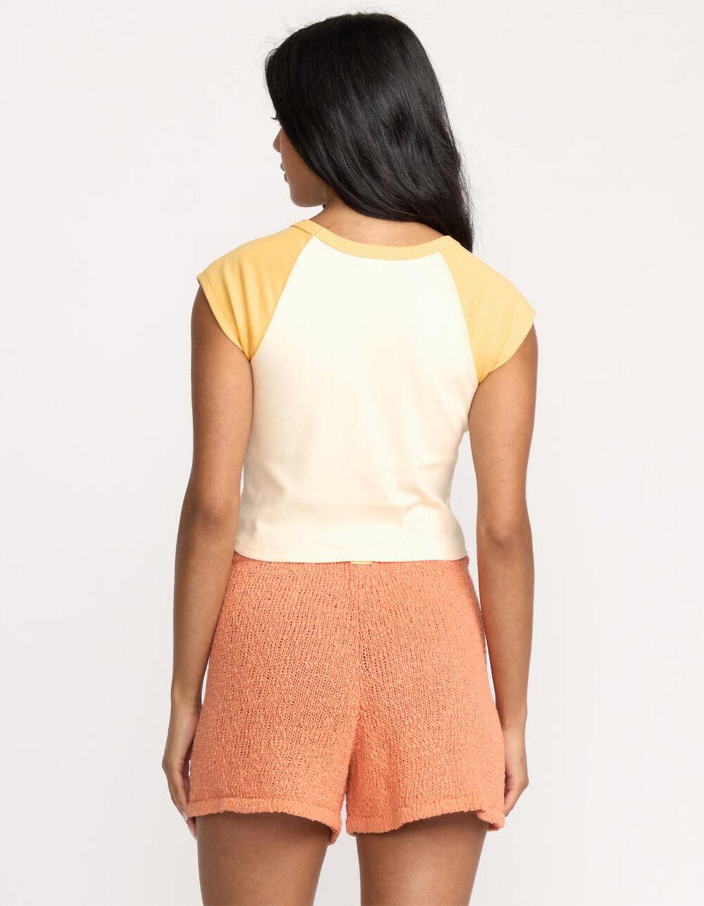 BILLABONG Beach Club Babe Womens Fitted Raglan Tee - MULTI Product Image