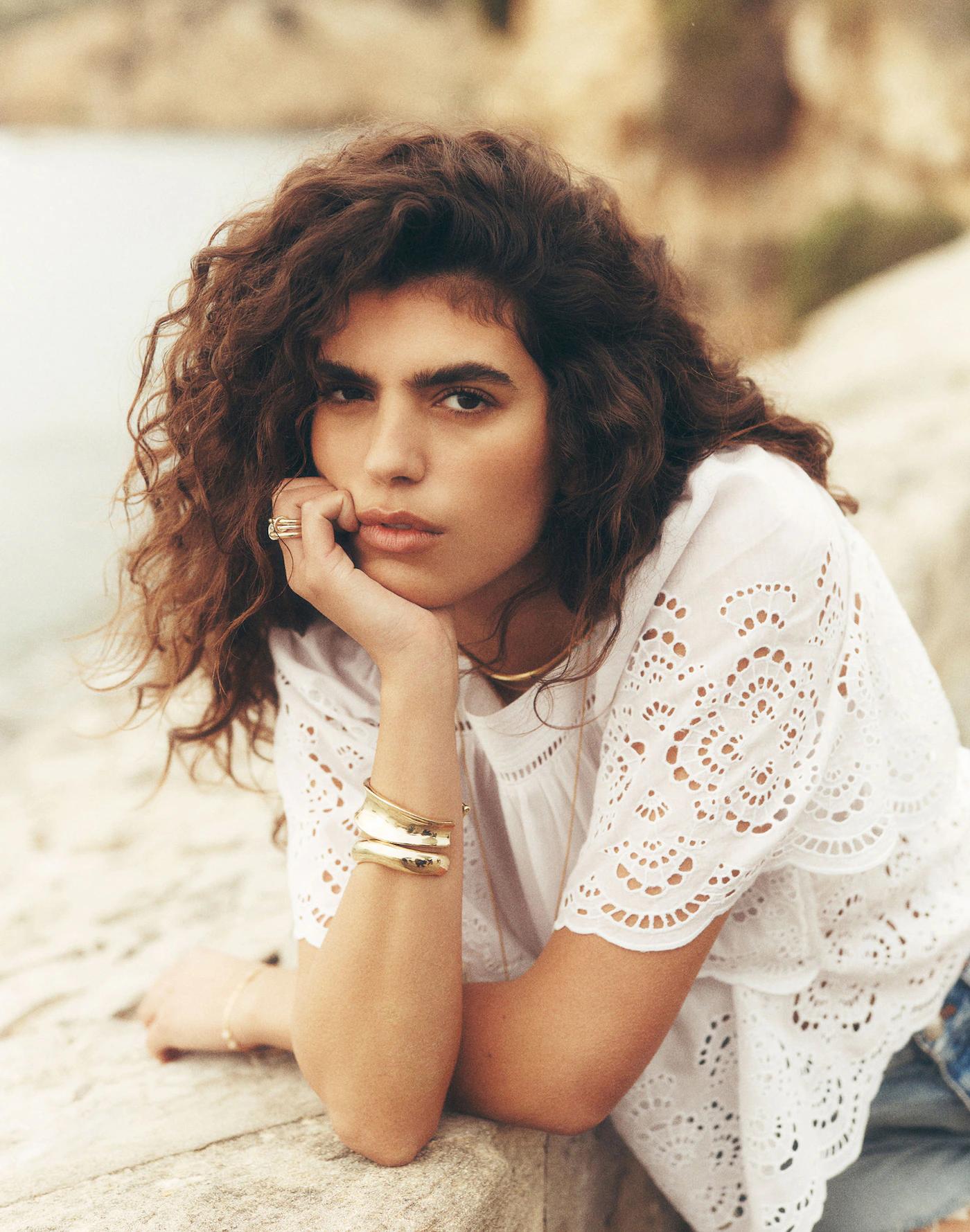 Flutter-Sleeve Top Product Image