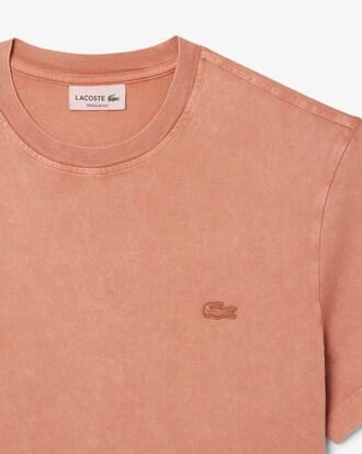 Washed Effect Heavy Jersey T-shirt Product Image