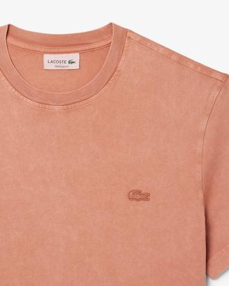 Men's Washed Effect Heavy Jersey T-Shirt Product Image