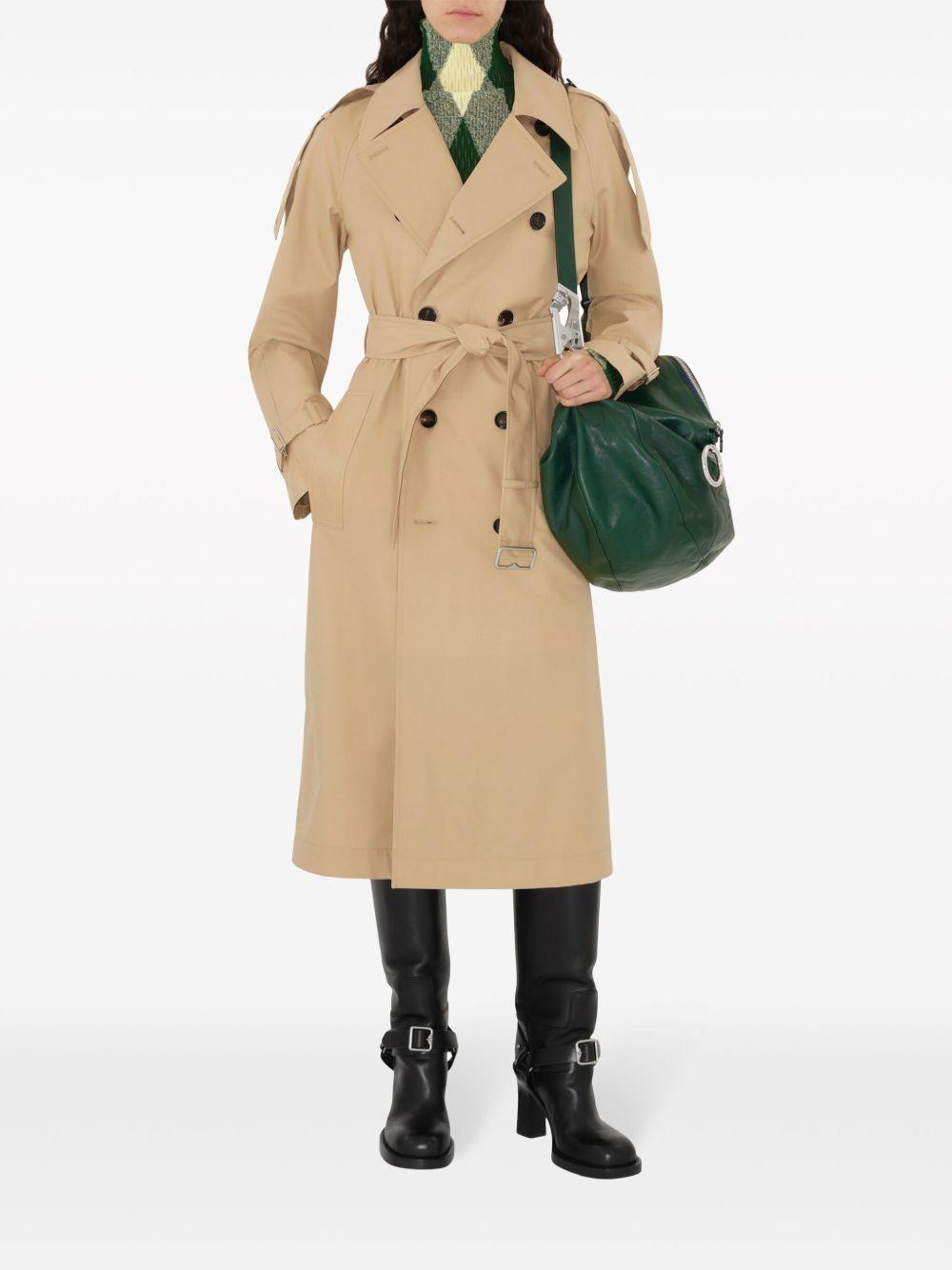 gabardine trench coat Product Image