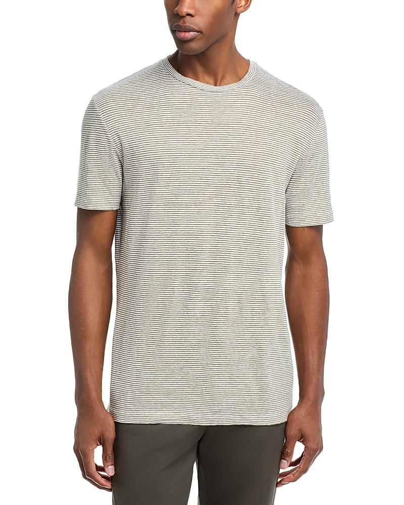 The Mens Store at Bloomingdales Striped Linen Tee - Exclusive Product Image