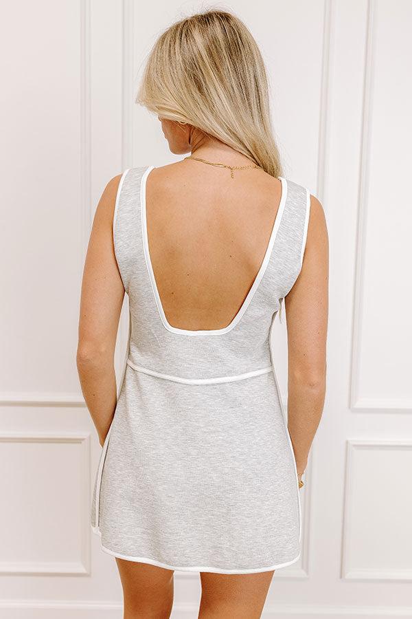 Easy To Style Scuba Romper Dress Product Image