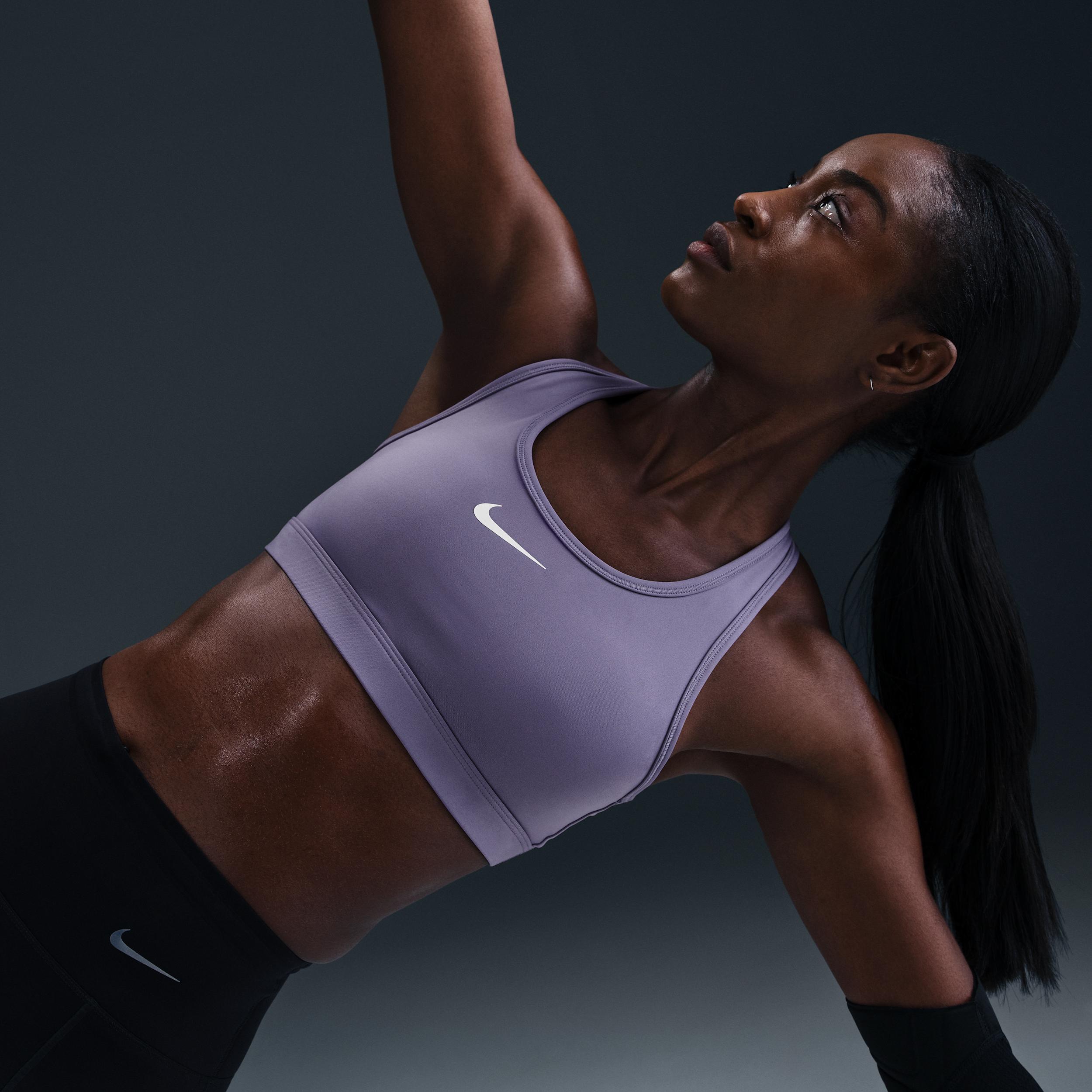 Nike Women's Swoosh Medium Support Padded Sports Bra Product Image