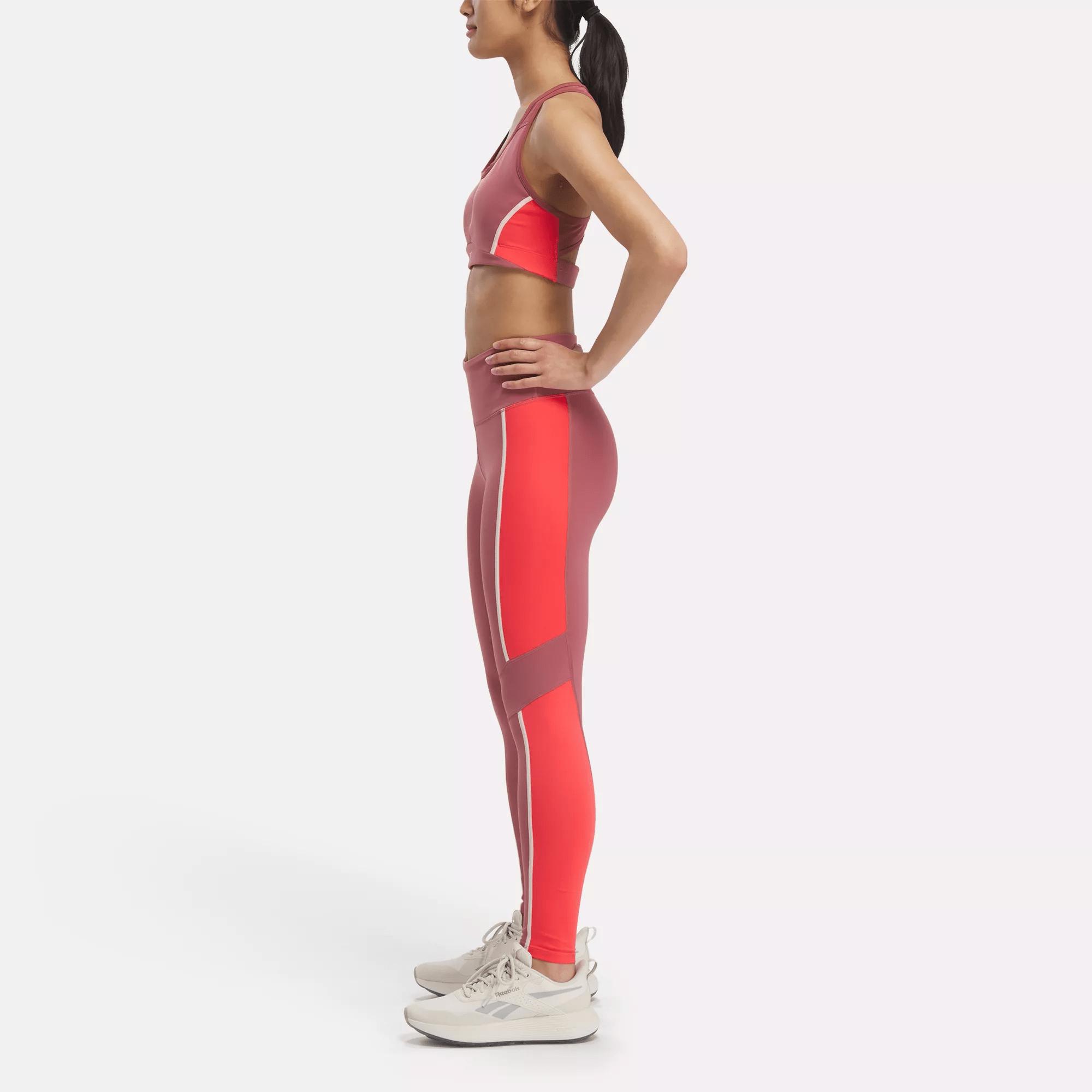 Women's Lux Racer Padded Colorblock Bra Female Product Image