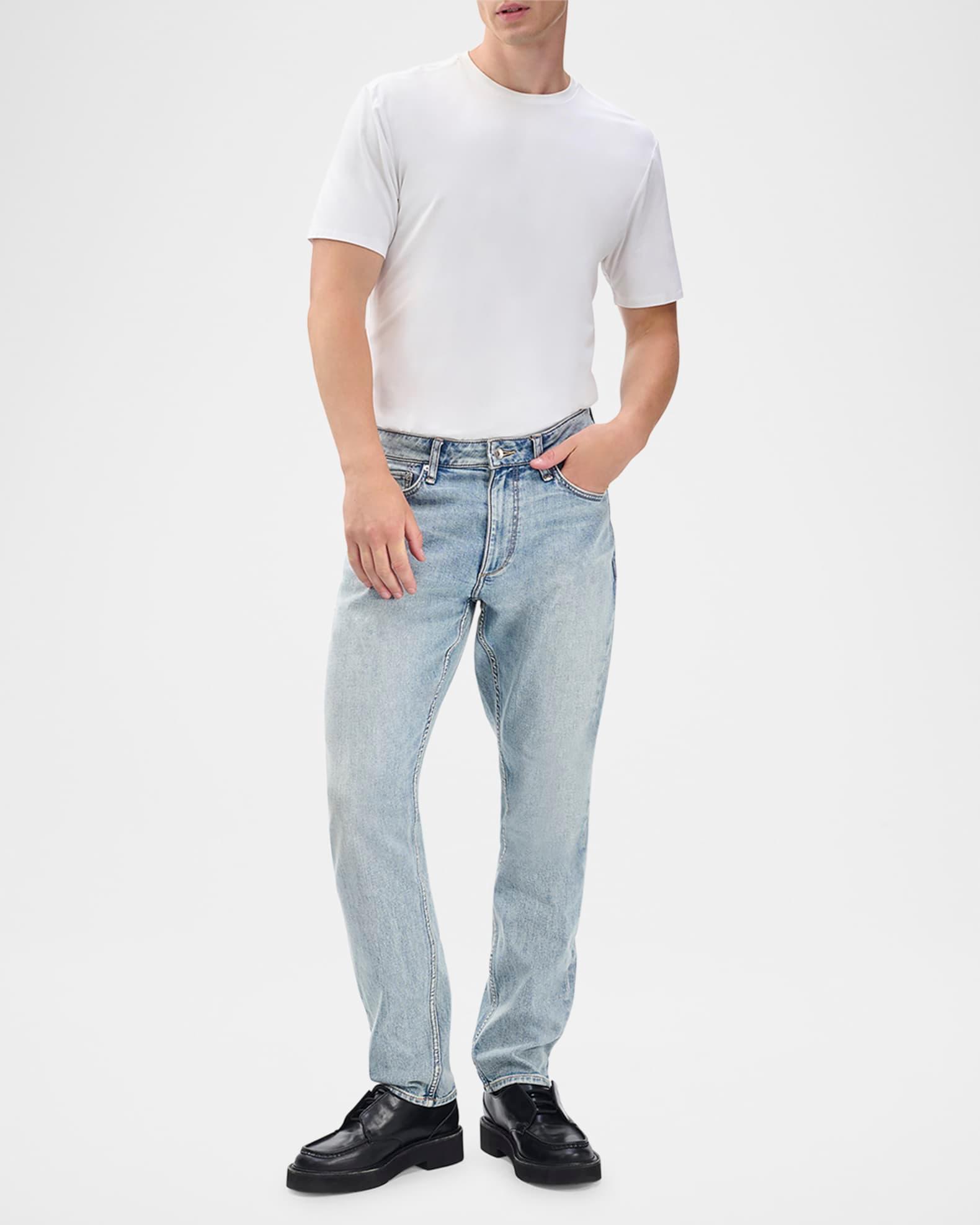Men's Fit 3 Authentic Stretch Jeans in Light Wash Product Image
