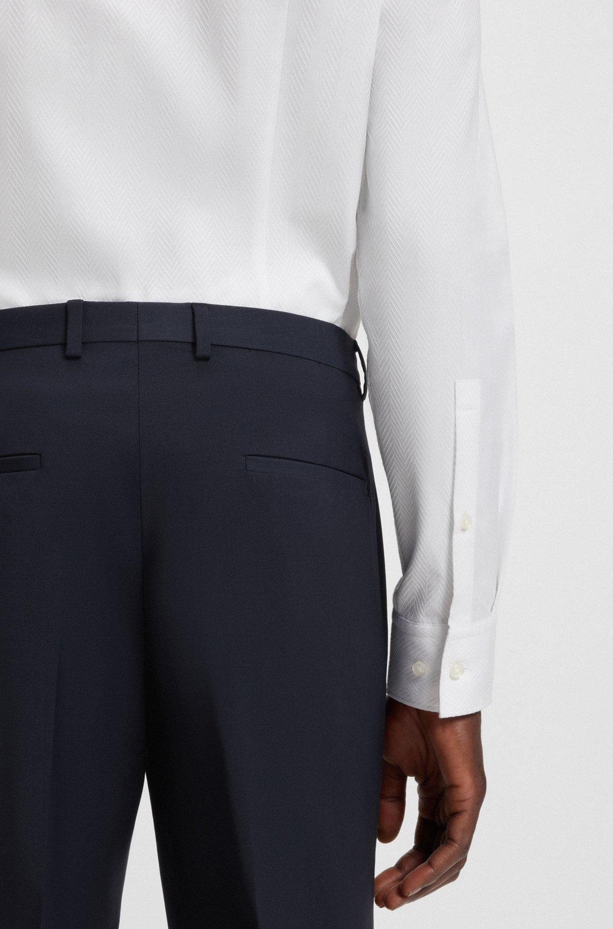 Extra-slim-fit trousers in a wool blend Product Image