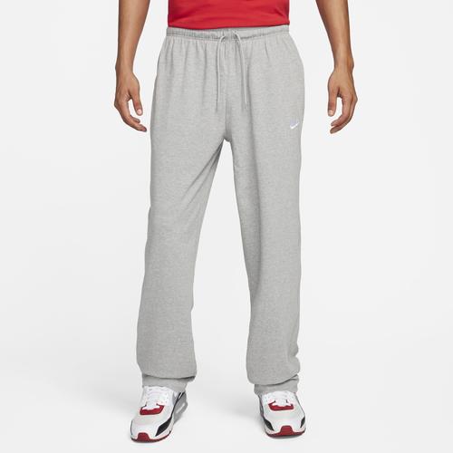 Mens Nike Sportswear Club Knit Open-Hem Pants | FQ4332-063 Product Image