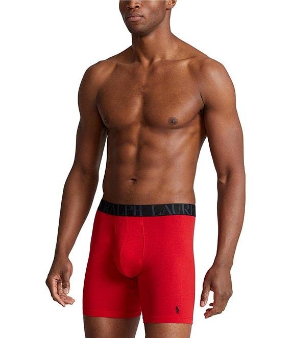Polo Ralph Lauren Classic Fit 6#double; Long-Leg Boxer Briefs 3-Pack Product Image