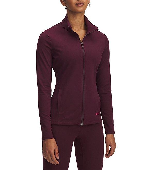 Under Armour Motion Front Zip Mock Neck Long Sleeve Jacket Product Image