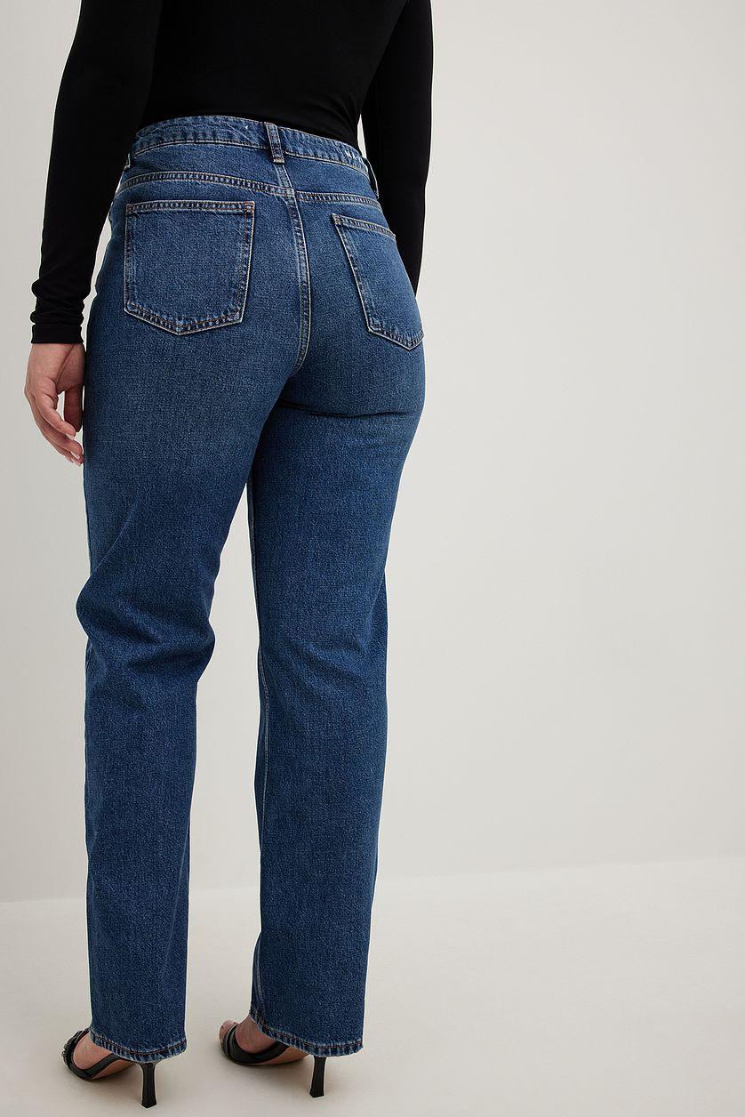 Straight High Waist Jeans Product Image