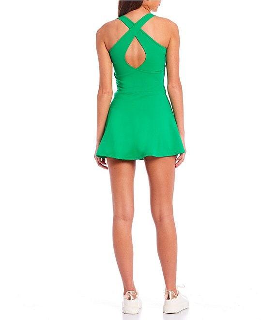 Active Seamed Bodice Pull-On Mini Tennis Dress Product Image