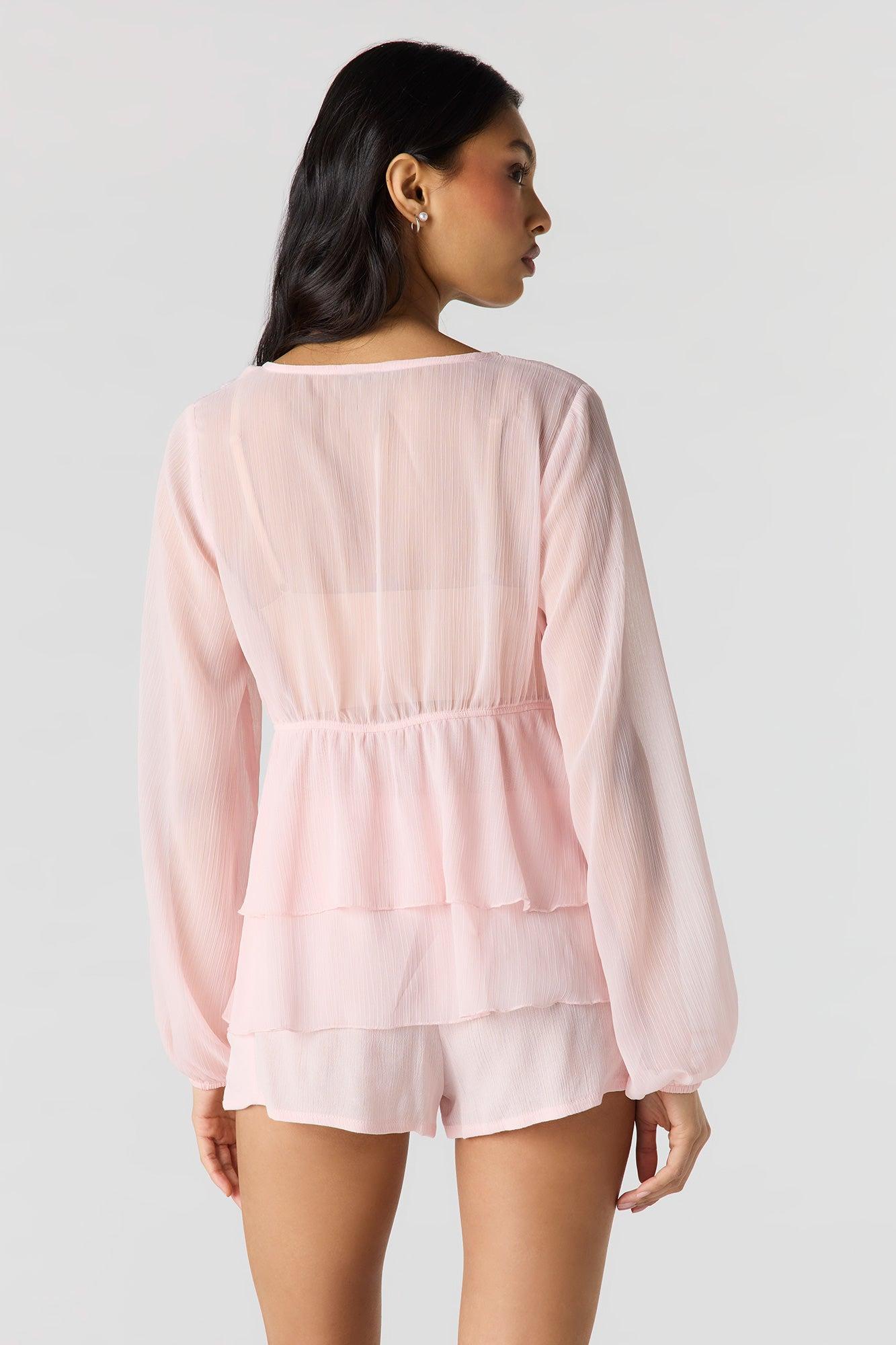 Textured Drawstring Short Female Product Image