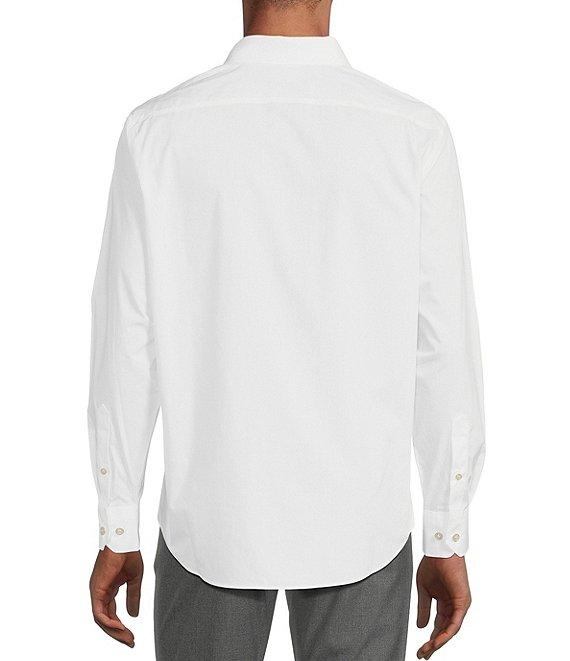 Murano Wardrobe Essentials Ultimate Modern Comfort Stretch Solid Long Sleeve Woven Shirt Product Image