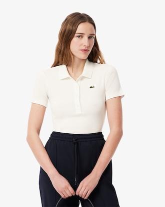 Slim Fit L.12.D Ribbed Cotton Polo Shirt Product Image