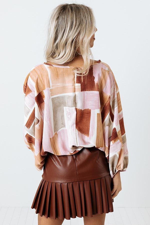 Fashion Haul Top in Iced Latte Product Image