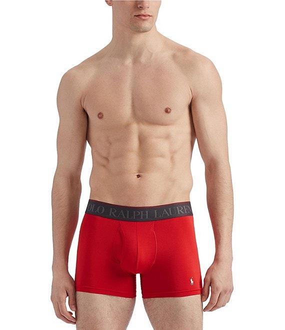 Polo Ralph Lauren Solid Boxer Briefs 3-Pack Product Image