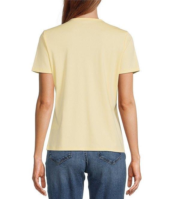 L.L.Bean Crew Neck Short Sleeve Tee Shirt Product Image