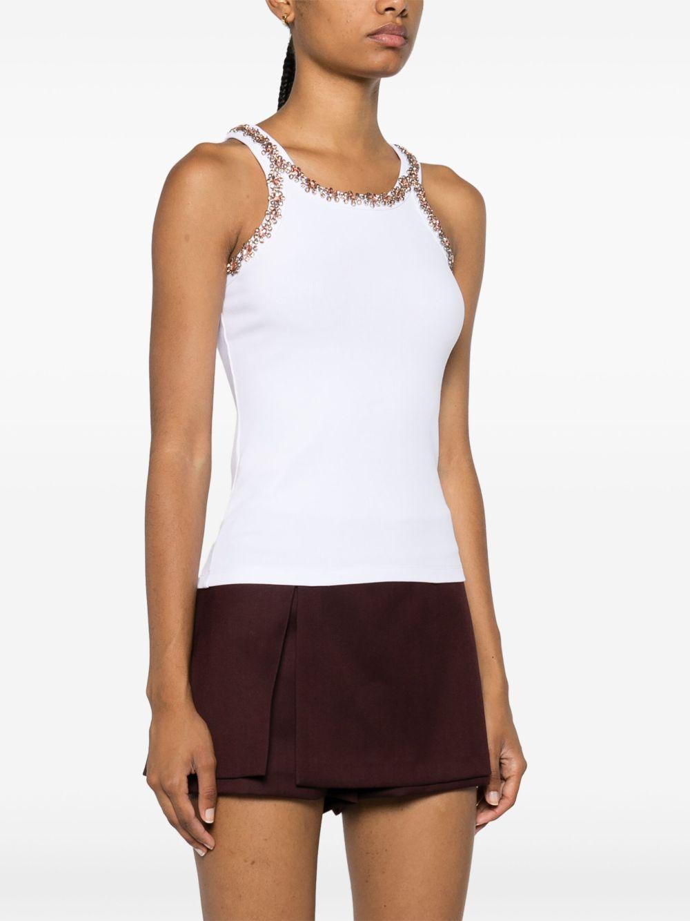 crystal-embellished tank top Product Image