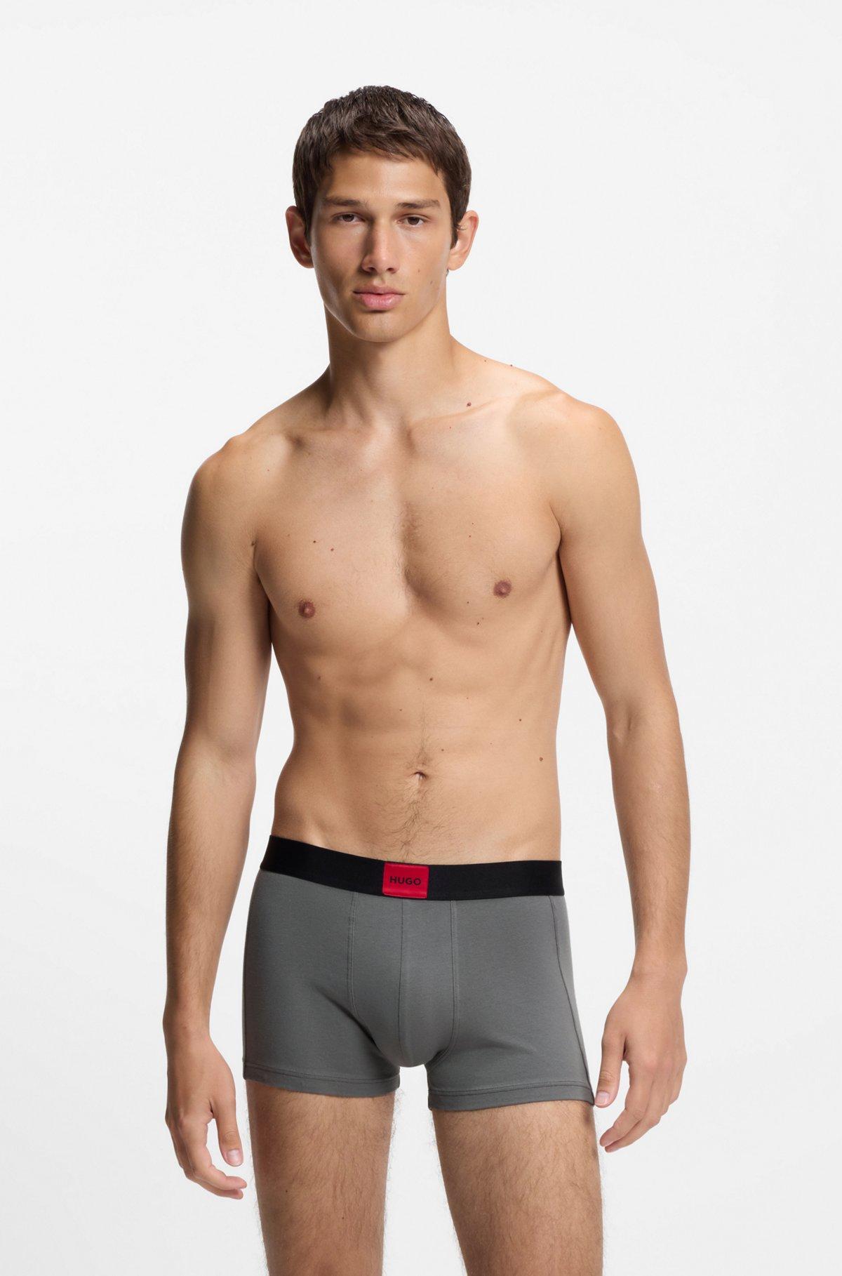 Three-pack of stretch-cotton trunks Product Image