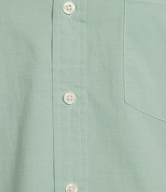L.L.Bean Comfort Performance Stretch Solid Short Sleeve Woven Shirt Product Image