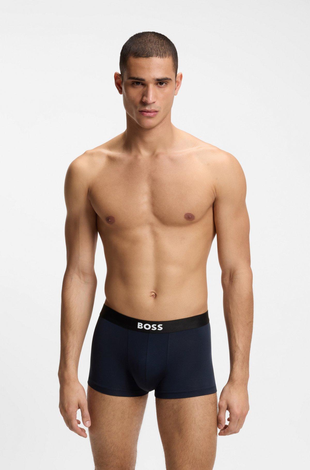 Three-pack of stretch-microfibre trunks Product Image