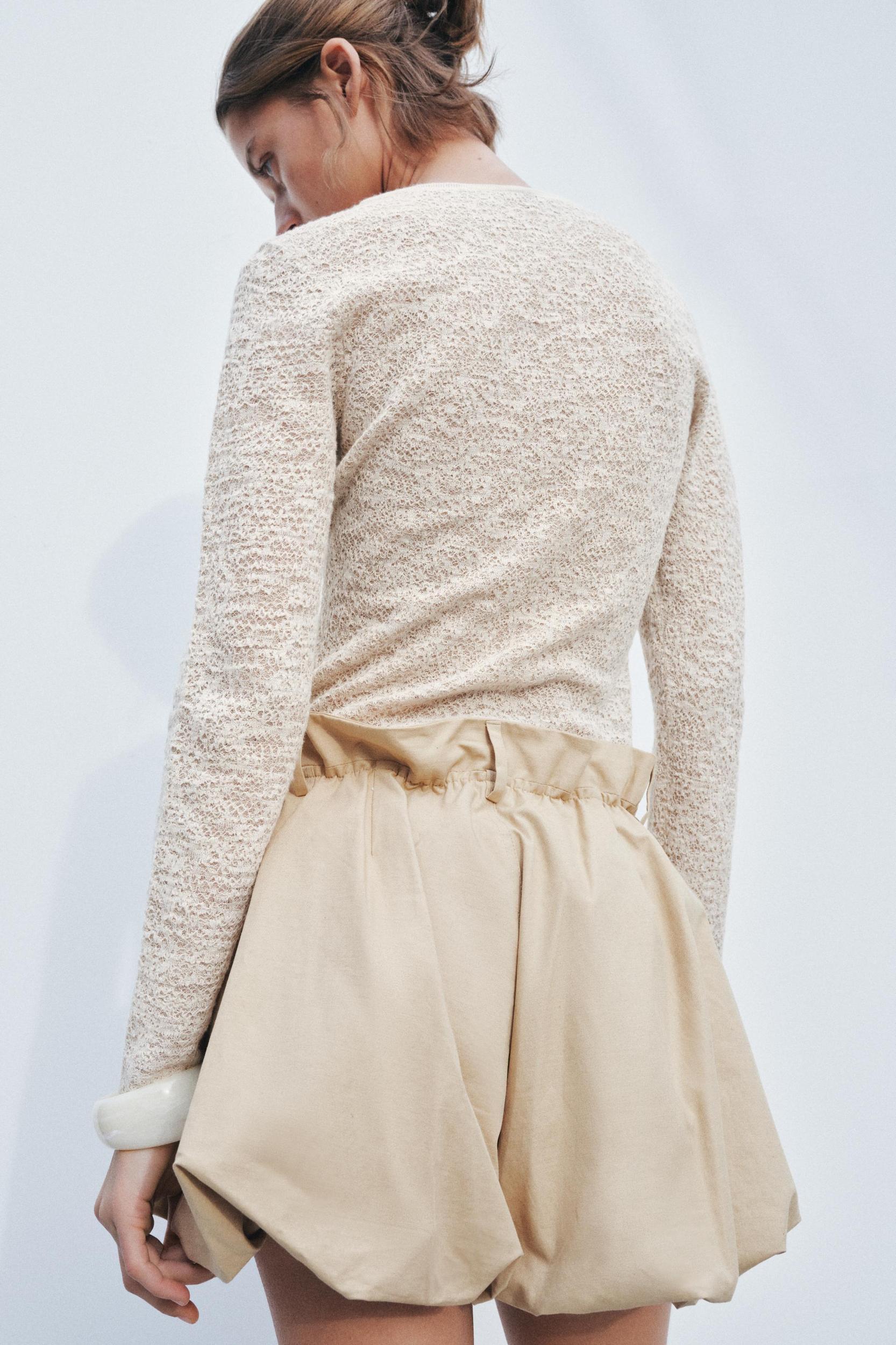 TEXTURED KNIT TOP Product Image