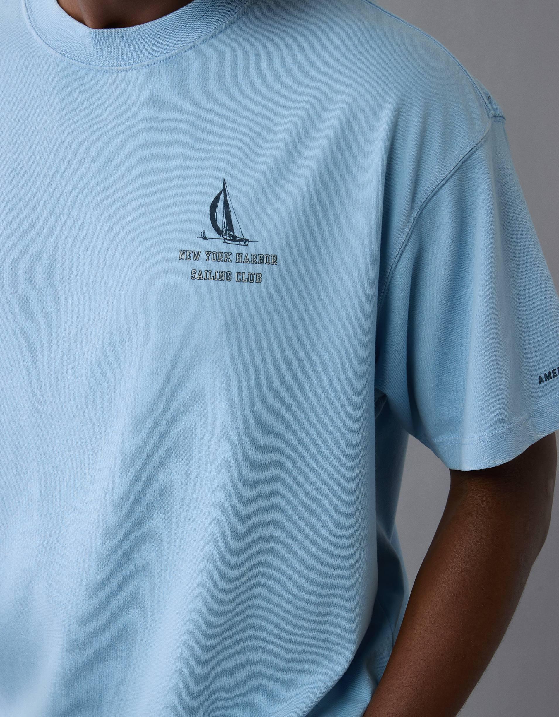 AE Boxy Nautical Graphic T-Shirt Product Image