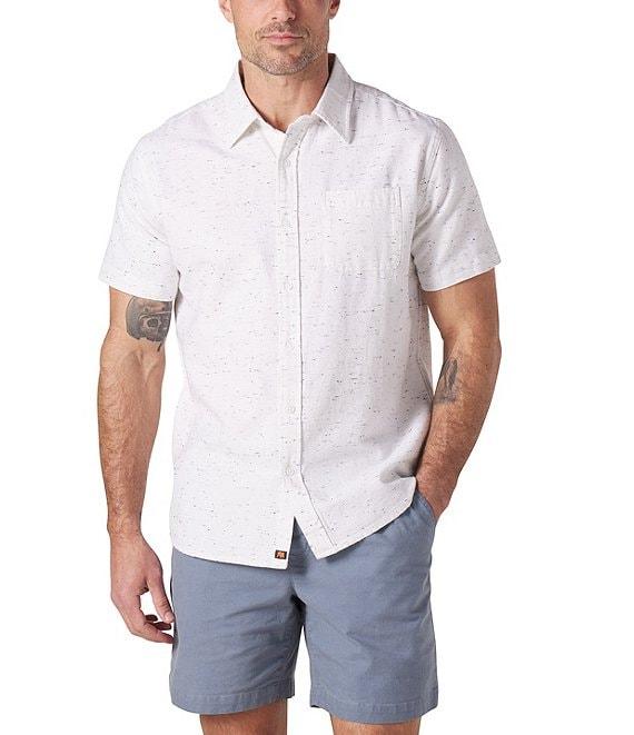 The Normal Brand Freshwater Nep Short Sleeve Woven Shirt Product Image