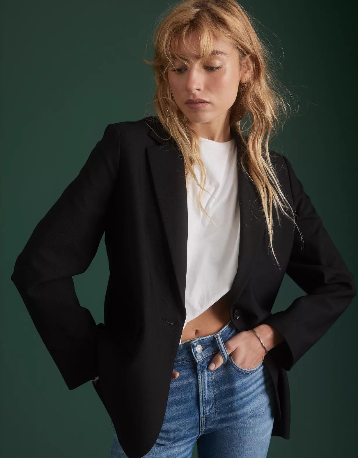 AE77 Premium Oversized Blazer Product Image