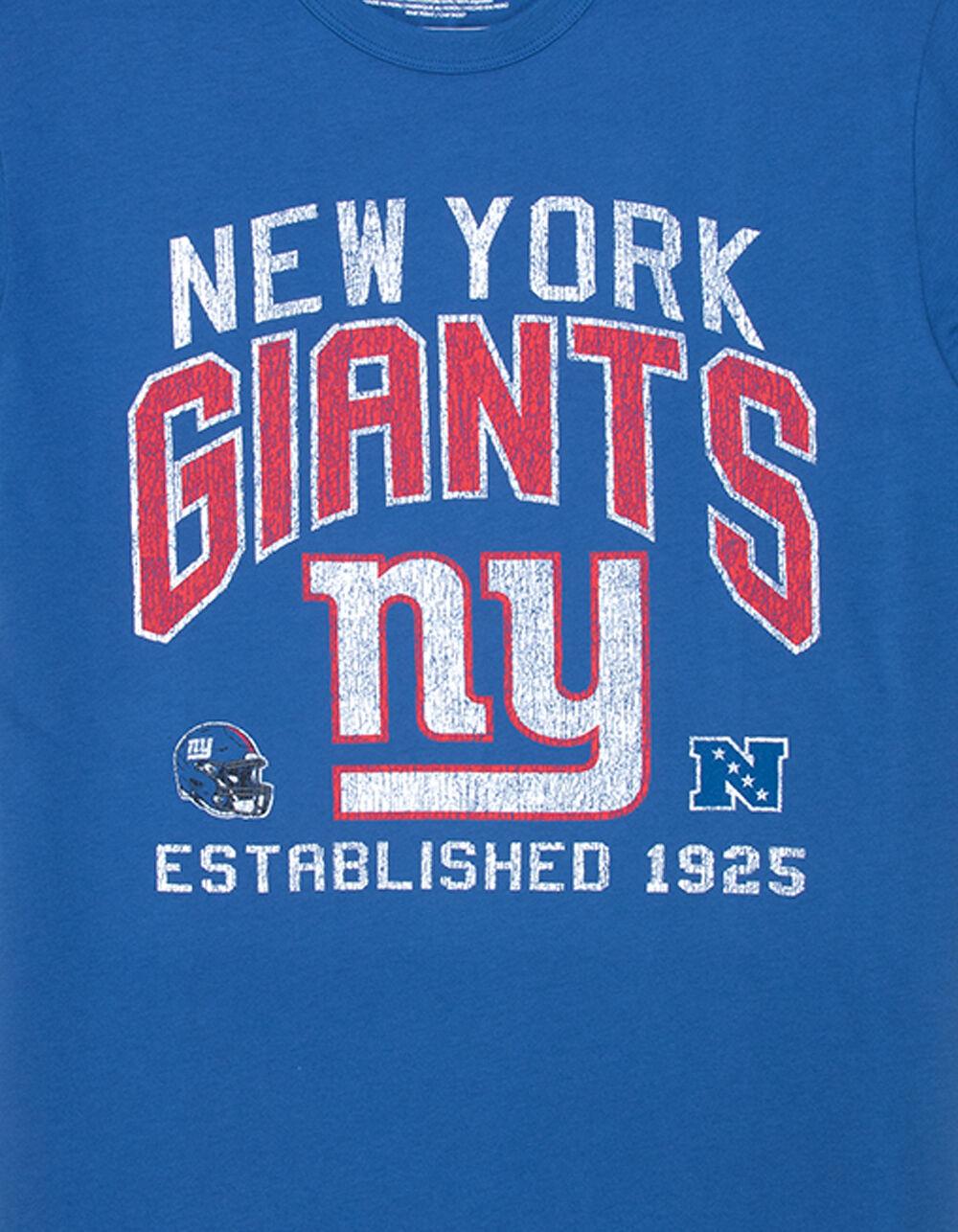 47 BRAND New York Giants Turned Up Mens Tee - BLUE Product Image