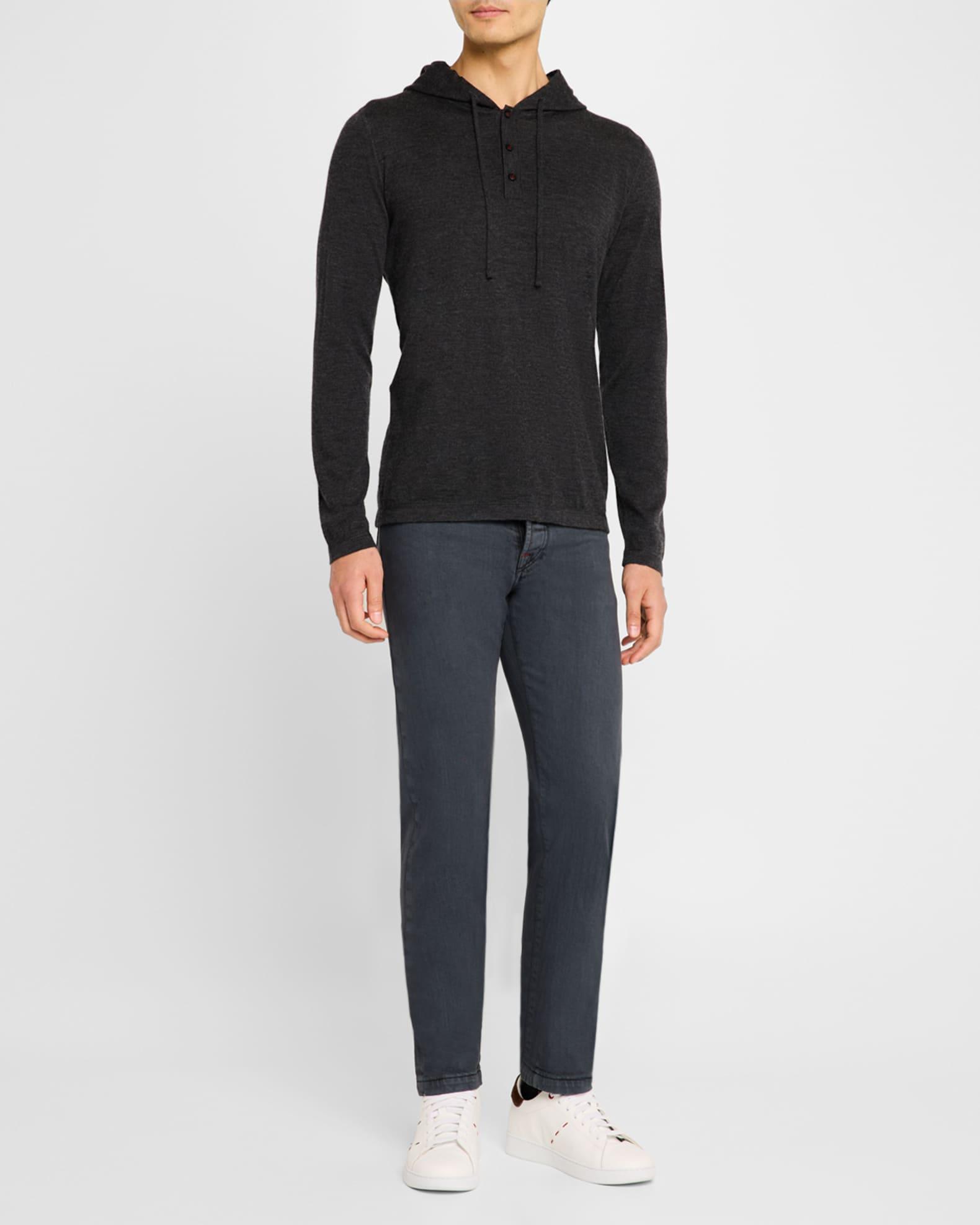 Men's Cashmere Hoodie Product Image