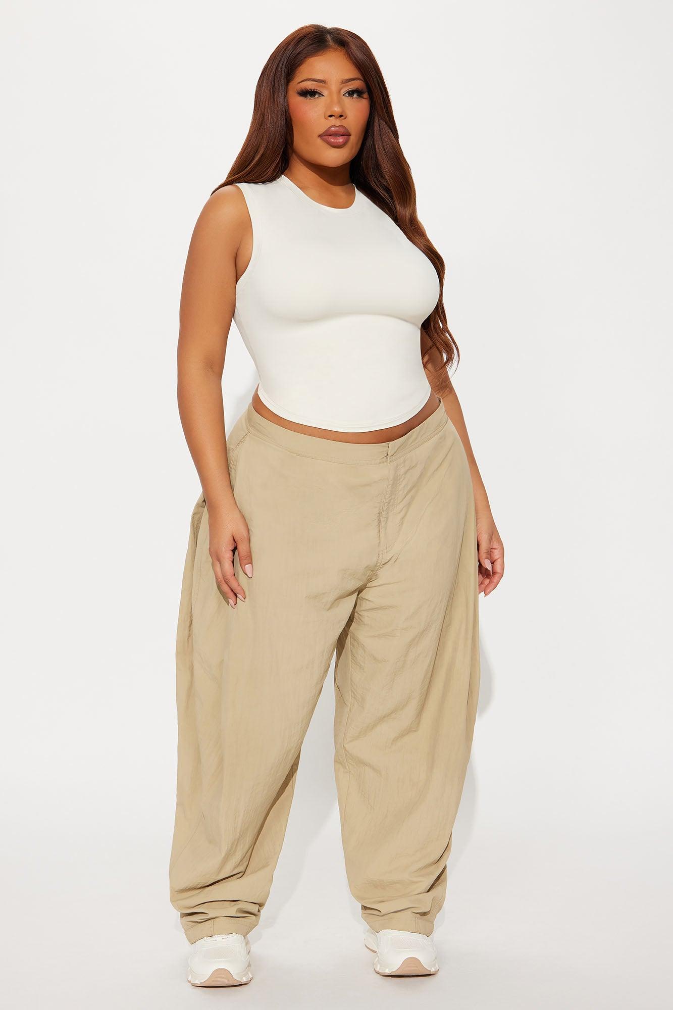 Second Skin Double Lined Muscle Tank - Bone Female Product Image