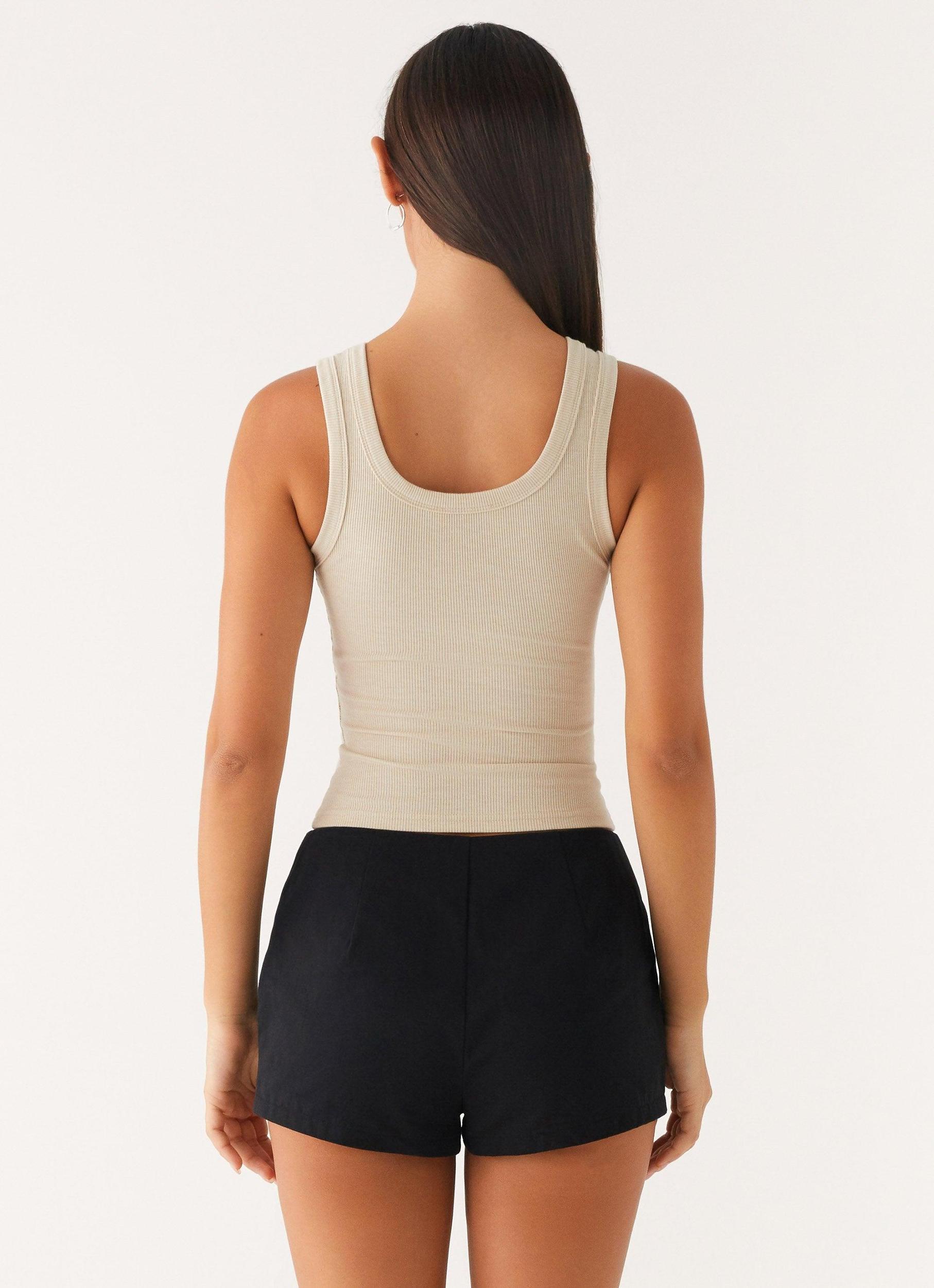 Signature Tank Top - Oatmeal Product Image