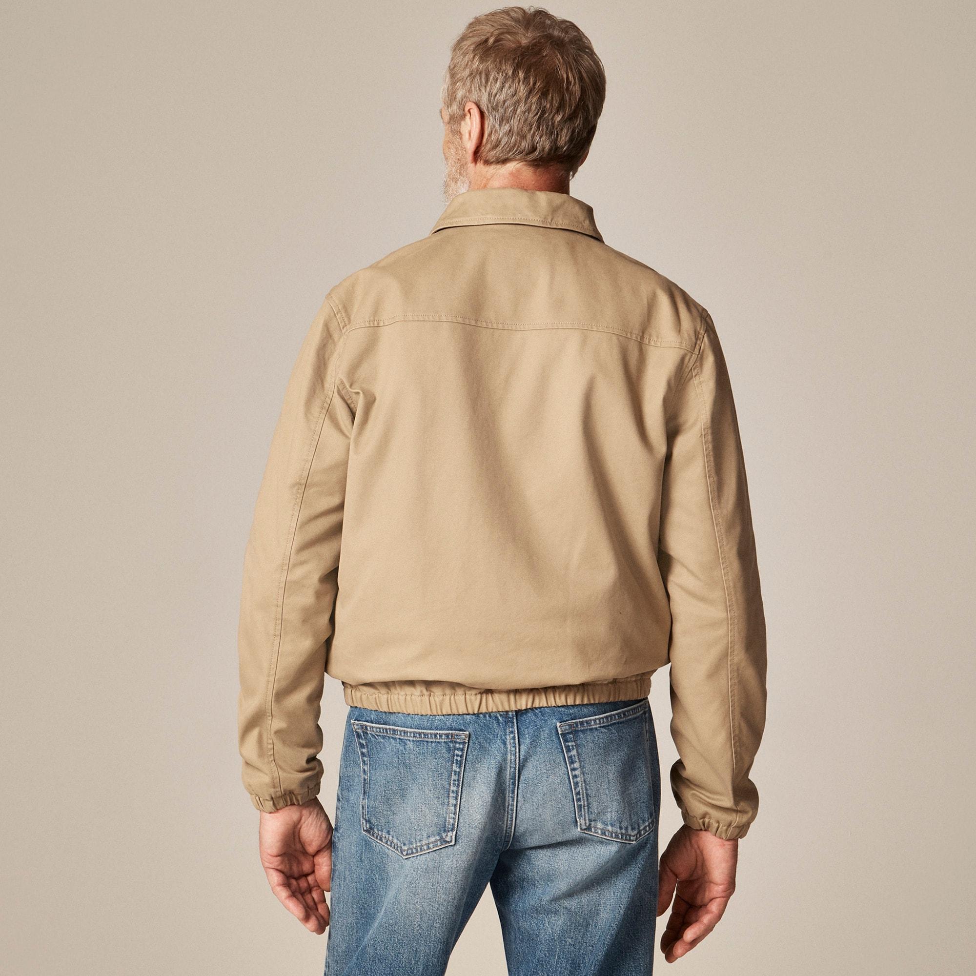 Harrington jacket in cotton twill Product Image