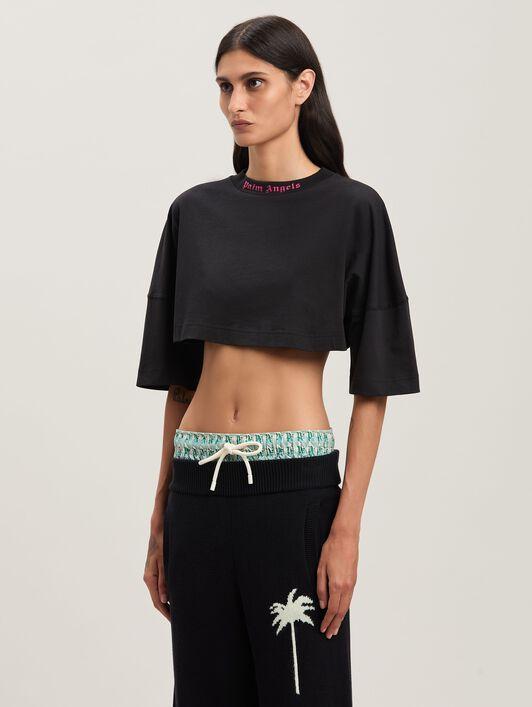 Curved Logo oversize T-shirt Product Image