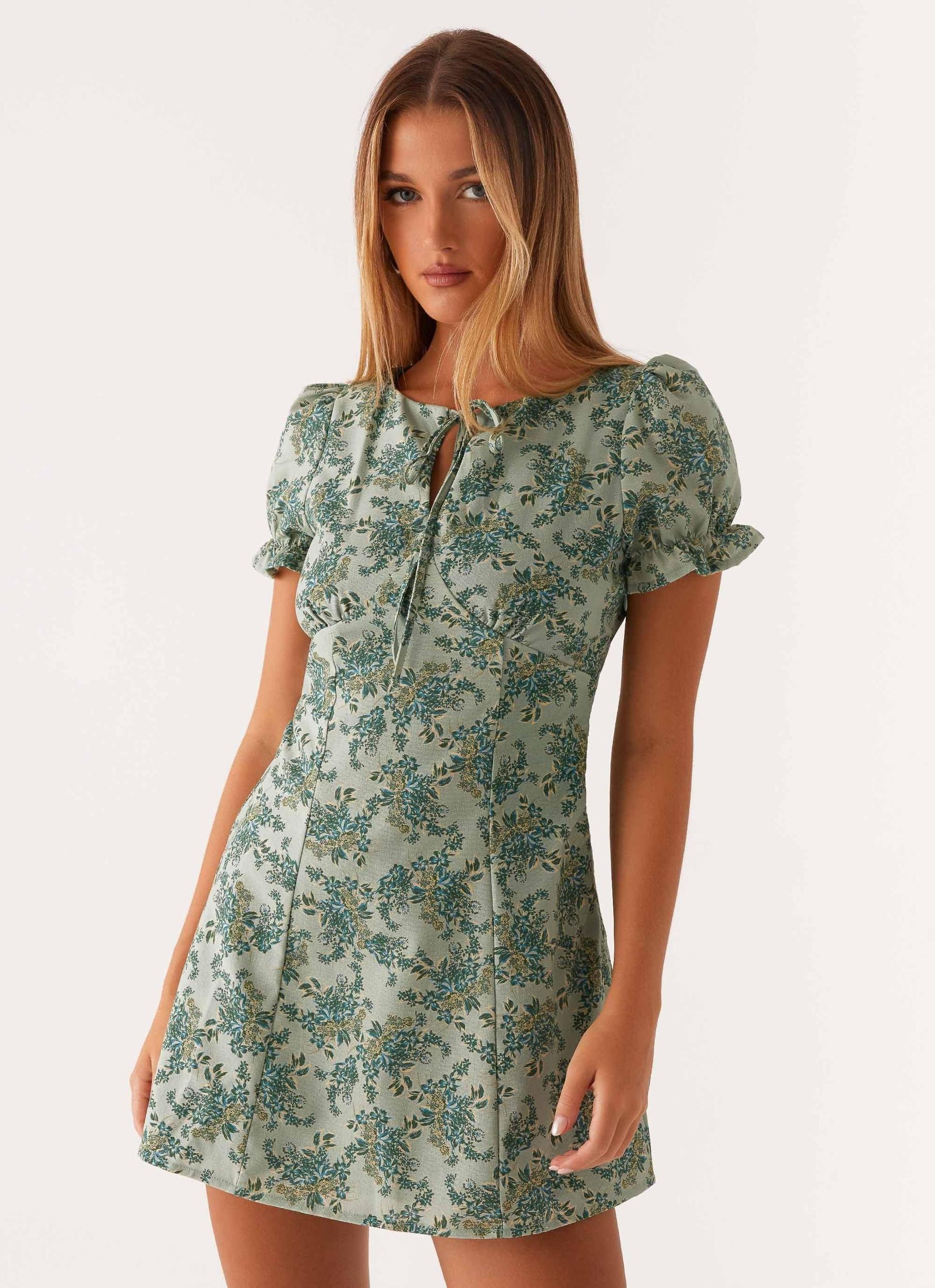 Someday Mini Dress - Cloud Nine Floral Product Image