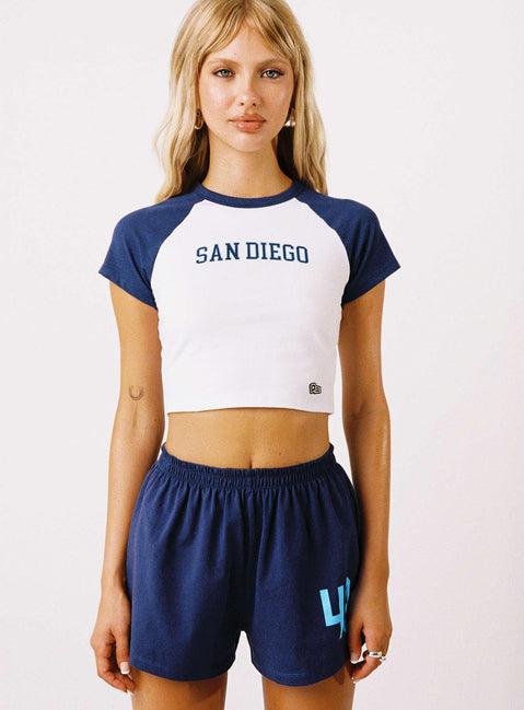 USD Soffee Shorts Navy Product Image