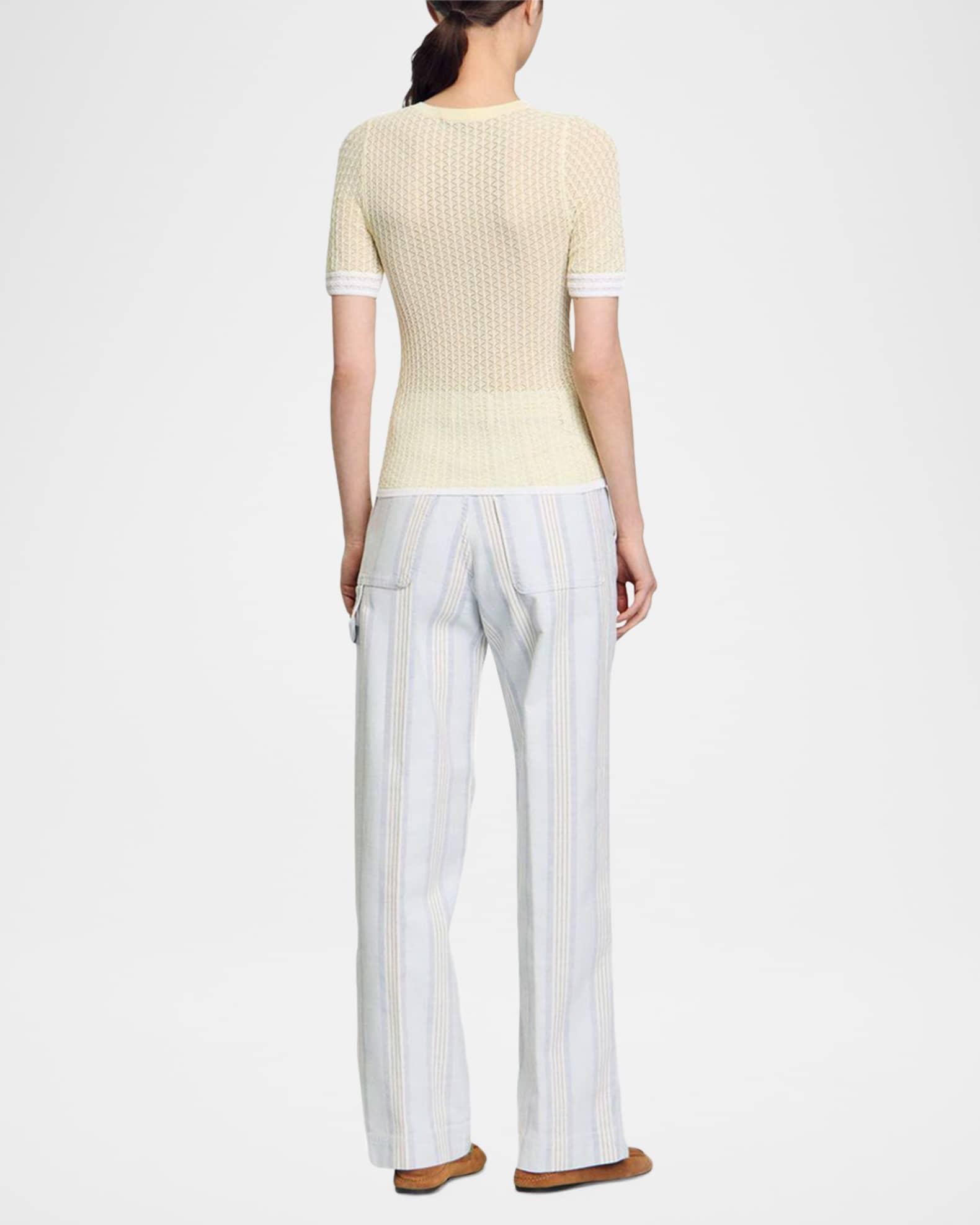 Citron Knit Sweater Product Image