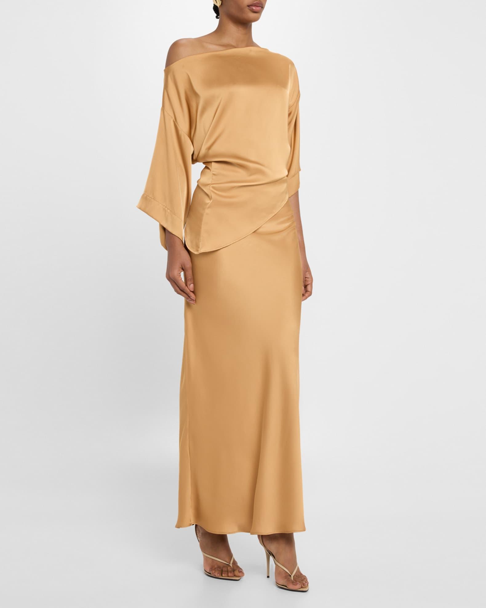 Cataleya Draped One-Shoulder Top Product Image