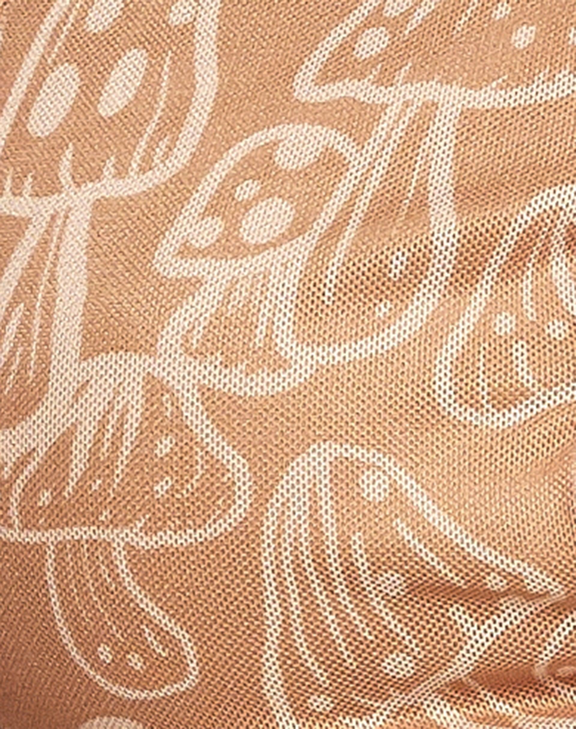 Bima Crop Top in Tan Mushroom Product Image