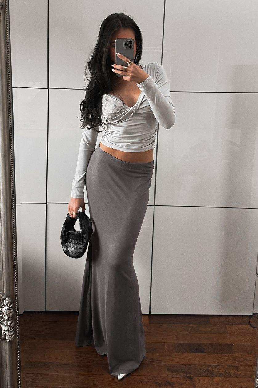 Soft Line Maxi Skirt Product Image