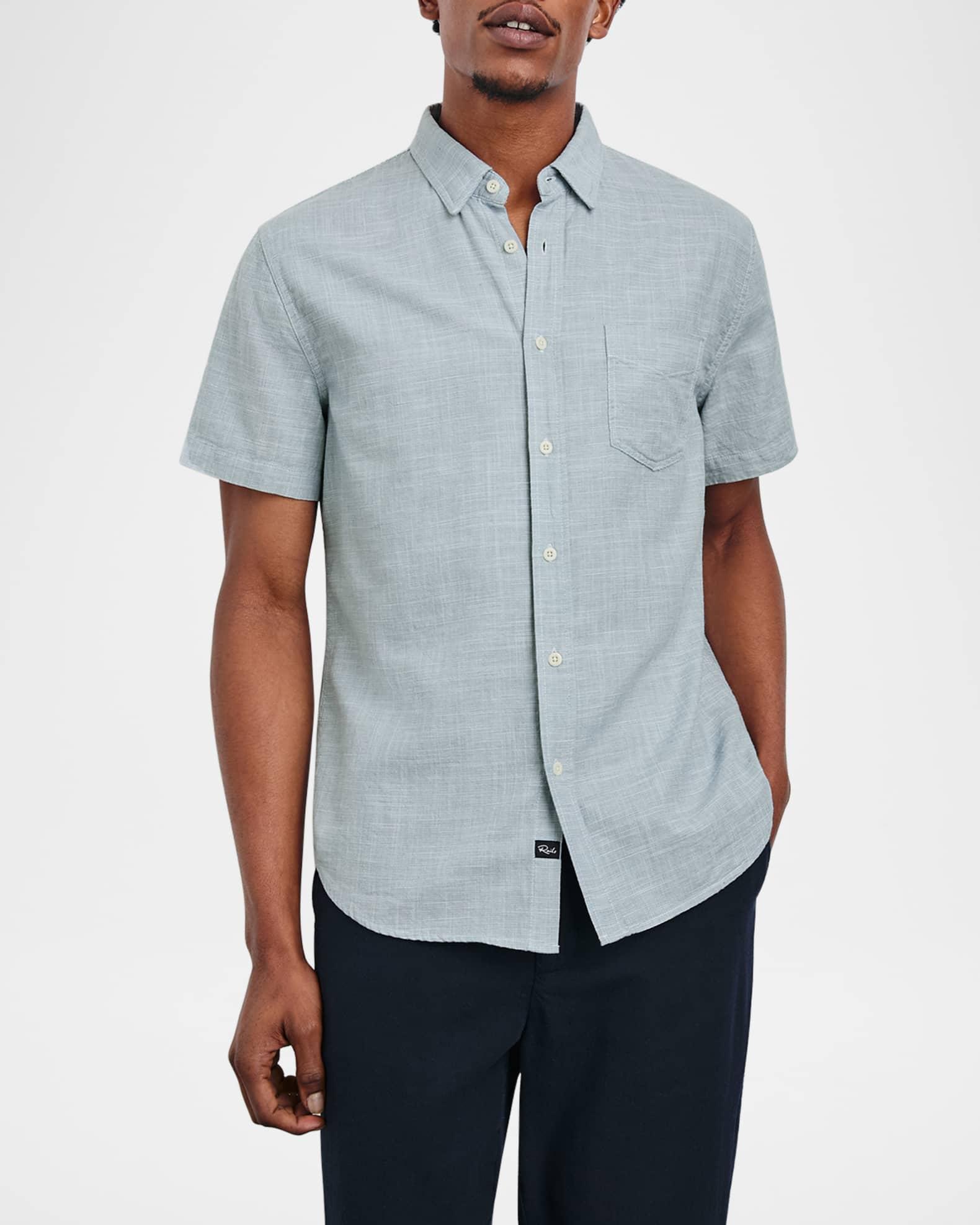 Men's Fairfax Cotton Pocket Short-Sleeve Shirt Product Image